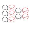 5 Sets Banana Test   Testing Cable Male To Male 2mm 30V AC 60V DC 10A Accessory Set Kit