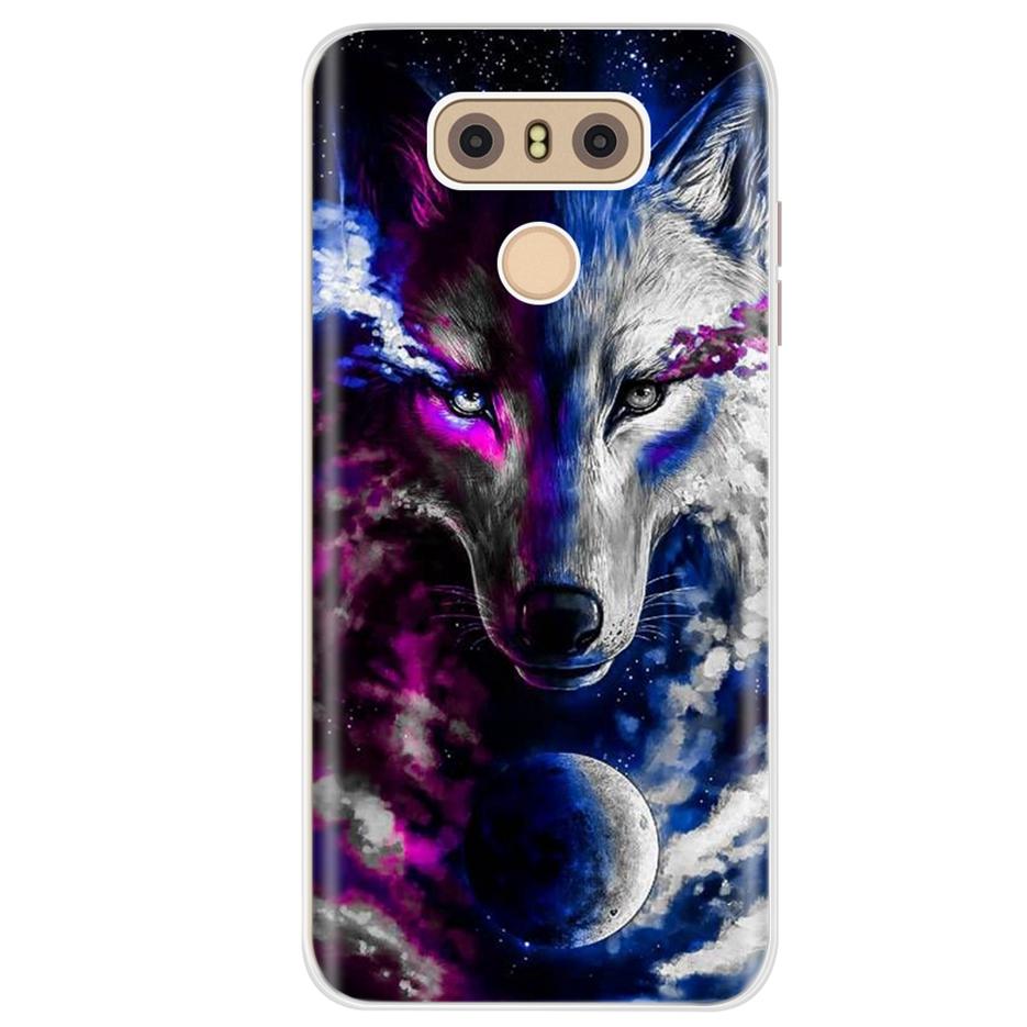 For LG G6 Case Cute Cat Cartoon Cover Soft Silicone Phone Case For LG G6 Plus G 6 LGG6 H870 H871 H872 H873 Back Cover 6.7'' Capa