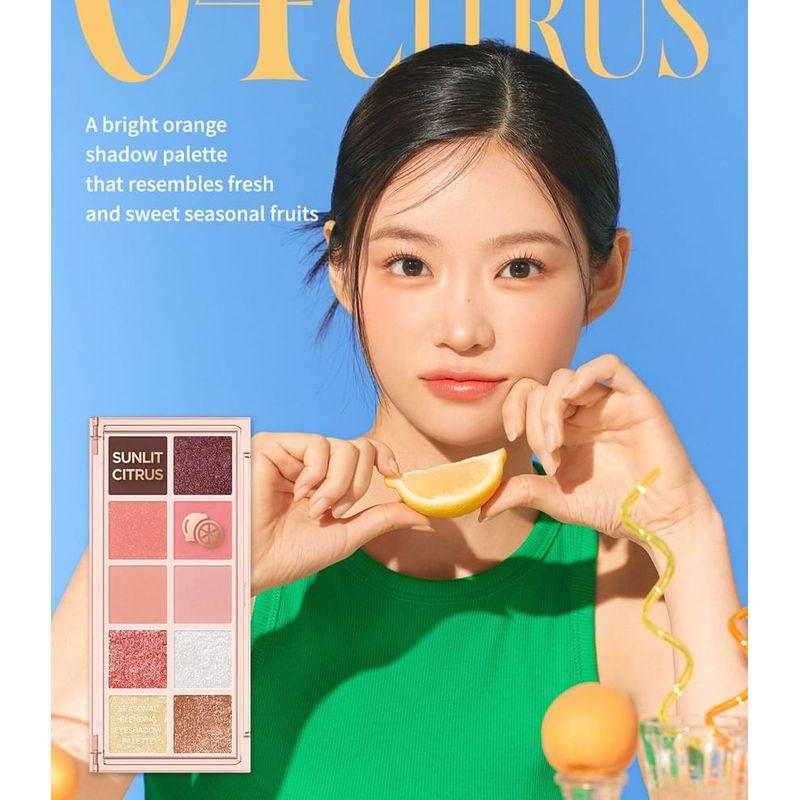 Peach C - Seasonal Blending Eyeshadow Palette - 6 Types