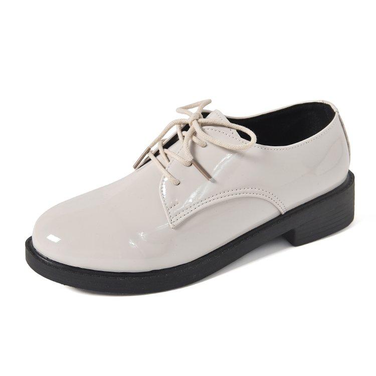 Mary Janes Shoes Woman  Trend British Style Oxfords Mouth Black Flats Casual Female shoes Ladies Footwear Loafers women