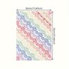 10 Pieces Rainbow Love Corrugated Rainbow Series Party Decoration Gift Wrap Wrapping Tissue Paper Bouquet Supplies
