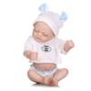 Cute 10.62inch Already Finished Doll Reborns Toddler Girl Baby Doll with Diaper & Bonnets Small Baby Size Girl Doll