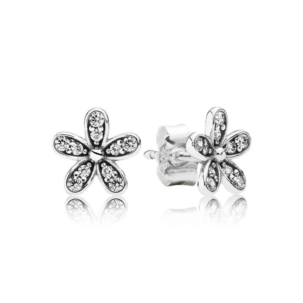 925 Sterling Silber Ohrring 9 Stil Ohrringe Blume Maus Schmetterling Herz Ohrringe Für Frauen Mode Hochzeit Schmuck