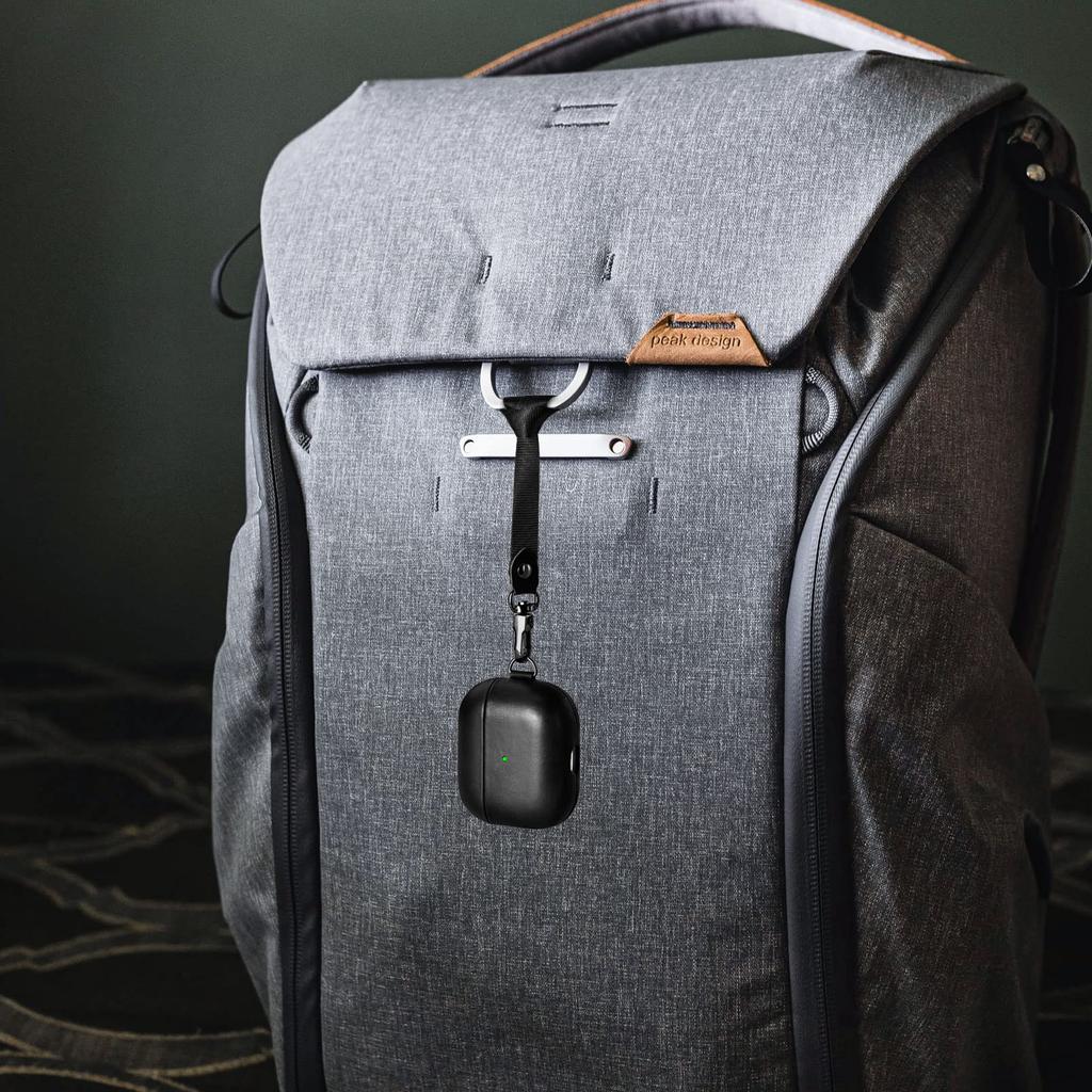 EUKUS für AirPods Pro Hülle im Oktober 2019 für AirPods Pro Lederhülle Abdeckung Airpods Pro Hülle Vollständiger Schutz Sturzprävention Stoßfest Verloren