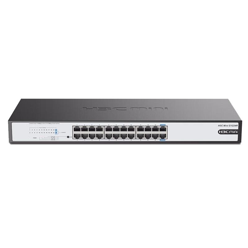 

H3C S1224R 24-Port Gigabit Unmanaged Rackmount Switch