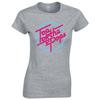 Inspired By Top Of The Pops Retro Logo Music Tv Ladies Skinny Fit Tshirt