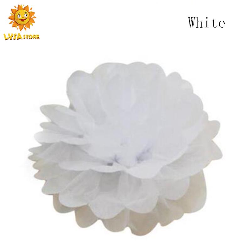 10inch 25cm European And American Party  Decorative Paper Flower Ball Handmade Garland For Wedding Dress Up Birthday Gathering