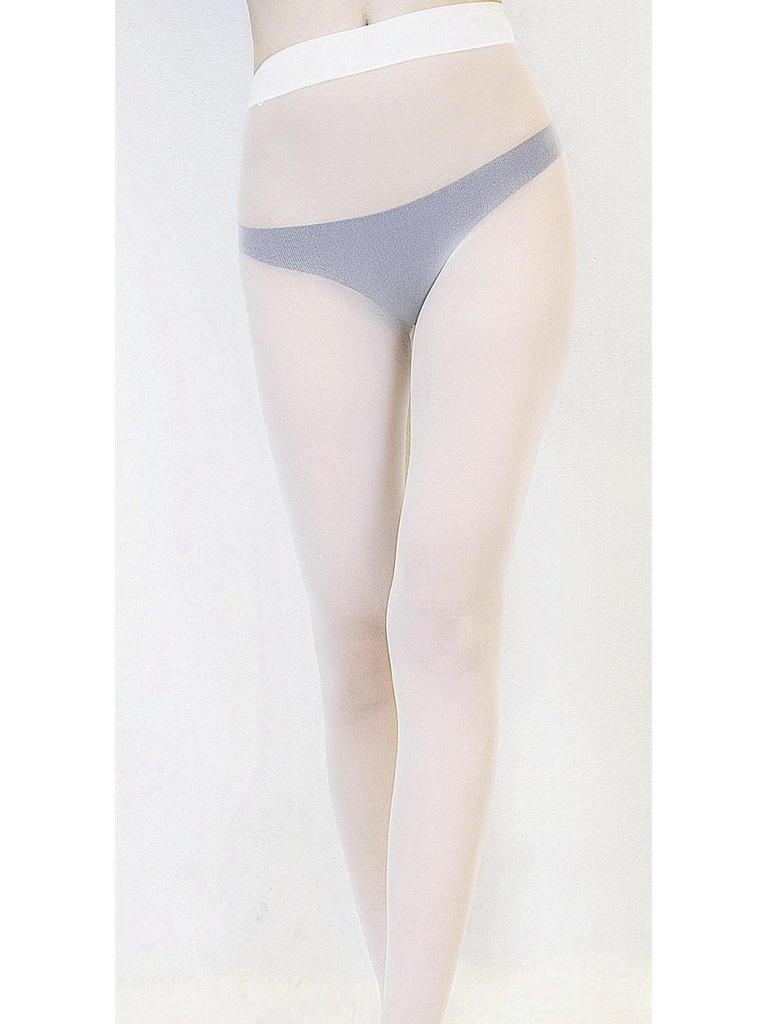 Qinghe Men's Ultra-Thin Seamless Five-Toe Sexy Velvet Stockings