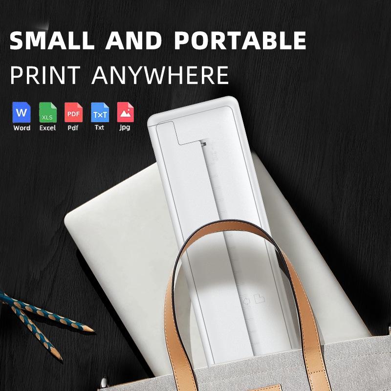 Portable A4 Inkless Tattoo & Label Printer – Mini Thermal Printer for Photos & Office Use