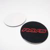 4 pezzi 45mm 50mm Tappi Centrali Cerchi Rays Volk Racing Adesivo Emblema Distintivo Mozzo Cerchi Auto