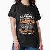 Some Grandpas Take Naps Real Grandpas Ride Motorcycles Classic T-Shirt