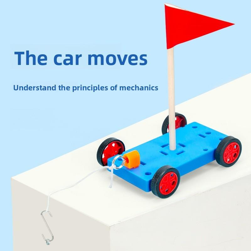 Science Experiment Diy Car Kit With Gravity Force Physics Toy For Kids Educational Activity