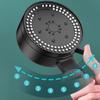 Portable ABS Shower Head Handheld High-Pressure Shower Sprayer Detachable 8 Spray Mode Shower Sprinkler Bathroom