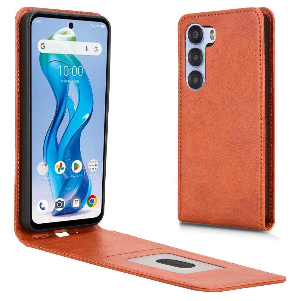 For ZTE Nubia S 5G A403ZT Case with Card Slot Magnetic Vertical Flip Leather Phone Cover