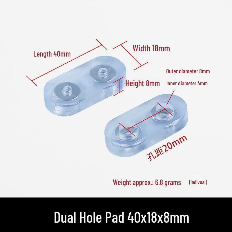 Moisture-Proof Anti-Slip Furniture Leg Heightening Pads