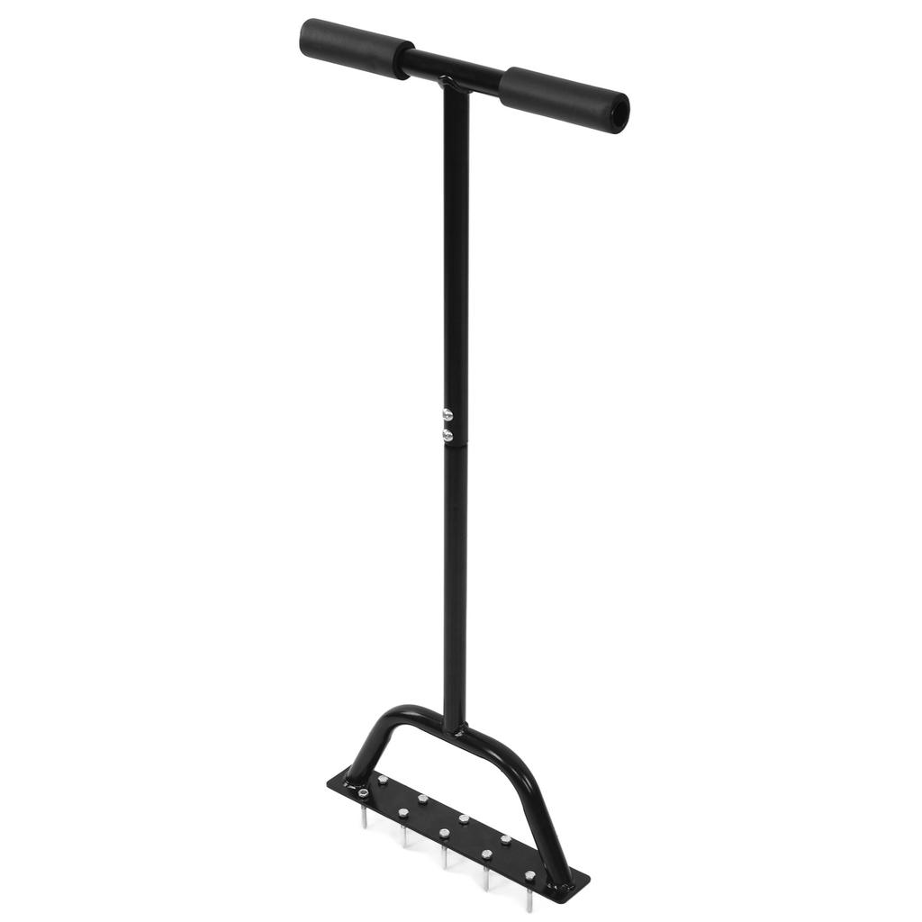 Hand Aerator Lawn Aerator Carbon Steel Strong Soil Loosening Effect Thickened Widened Pedal Garden