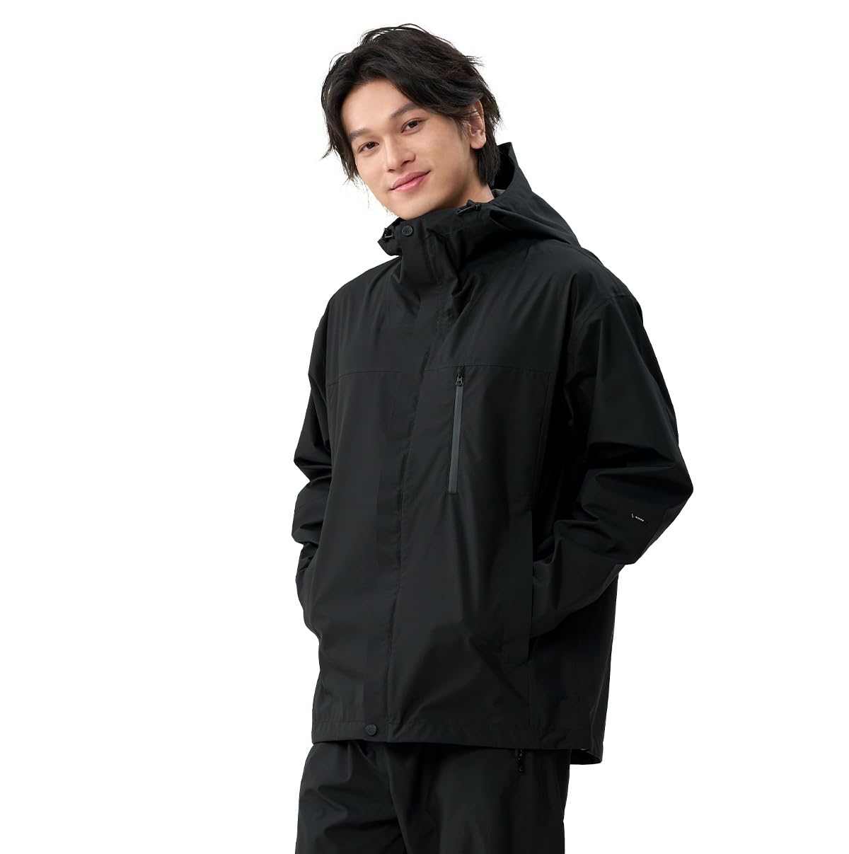 

Acrais Hiking Water Golf Rain Cycling Rain Fishing Rain Mountain Breathable Men s Rainwear, Jacket, 20,000mm Resistance, Suit, Suit, Windbreaker, чорний