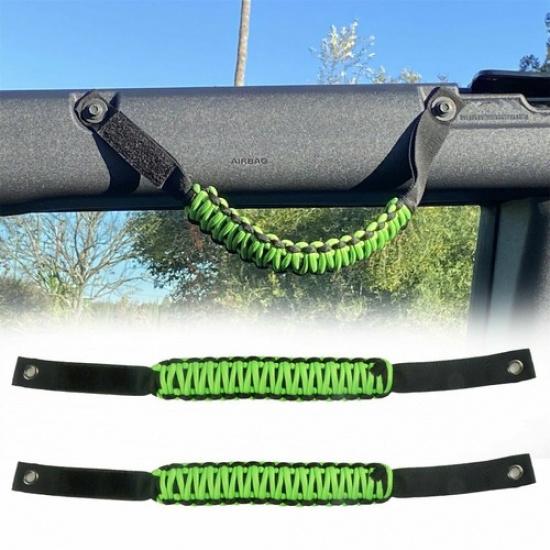 Fits for Ford Bronco Accessories -2025 Side Roll Bar Grab Handles Kit Green