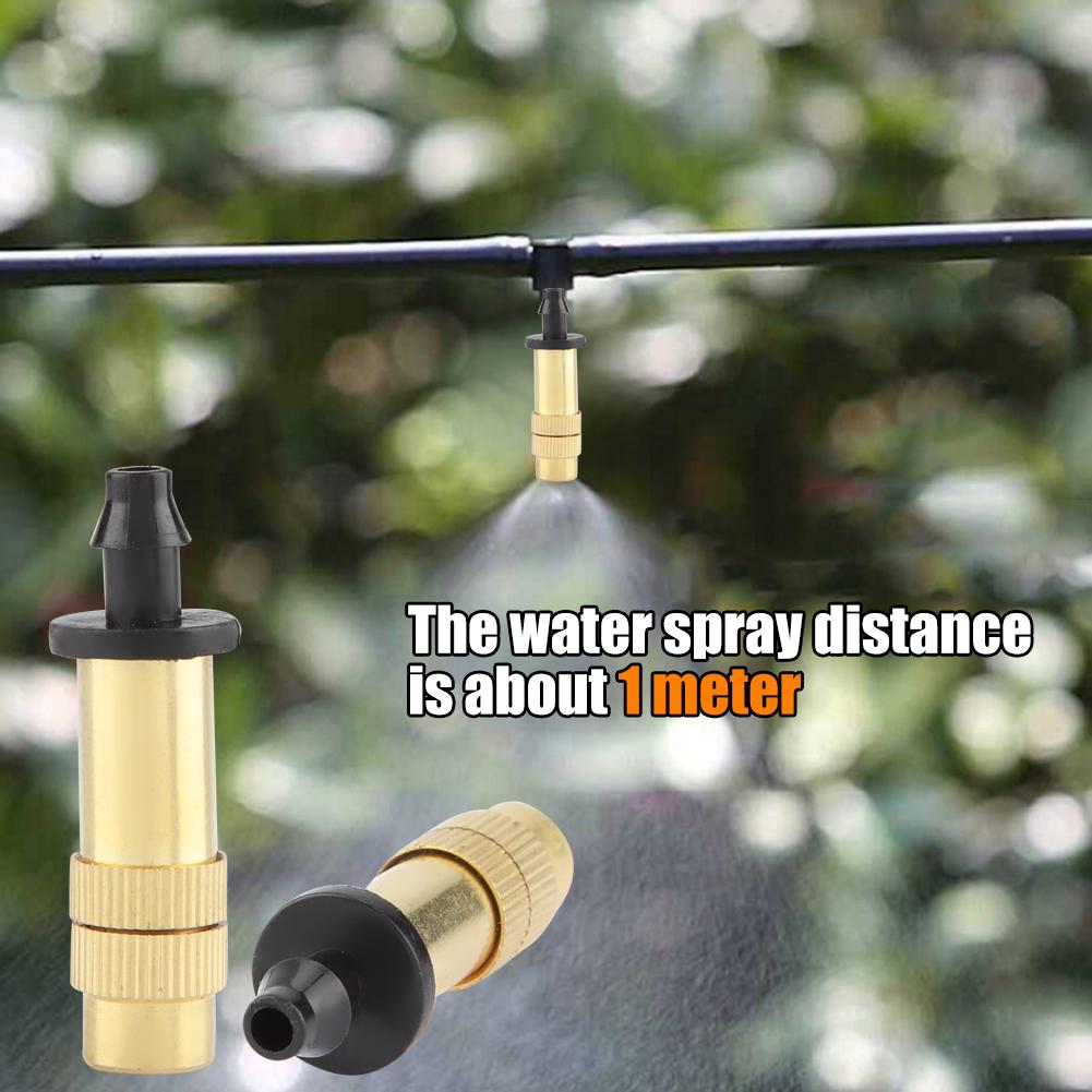 10Pcs Drip Irrigation Nozzles Copp  Atomizing Spray  1.6in   Sprinkl  Wat ing Irrigation for Lawn Vegetables