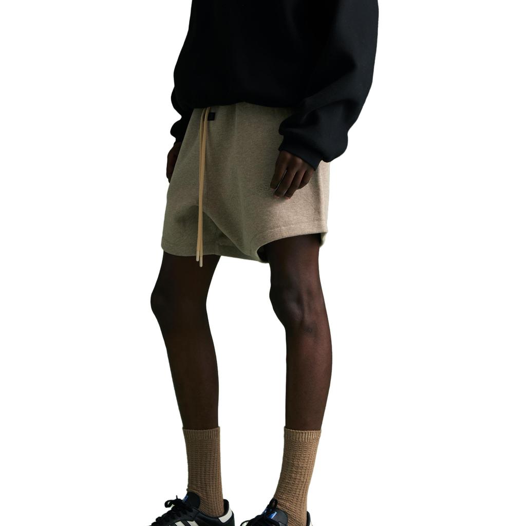 Fear of God Essentials Sweatshort Core Heather Men Bottoms Brown 160BT232004F