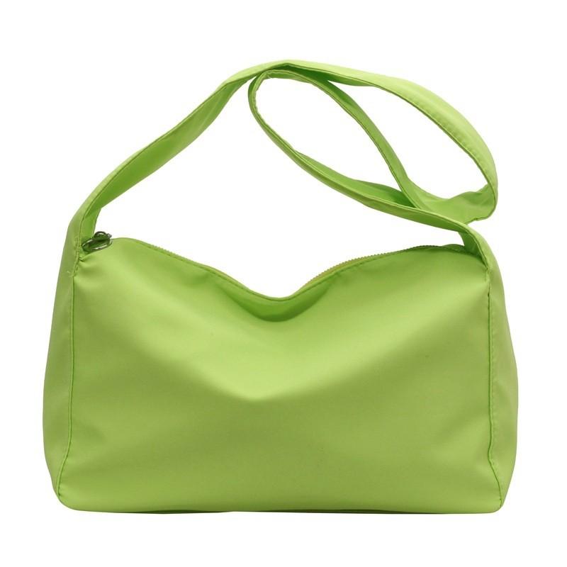 Minimalist Oxford Canvas Tote Bag With Top Zip For Daily Use