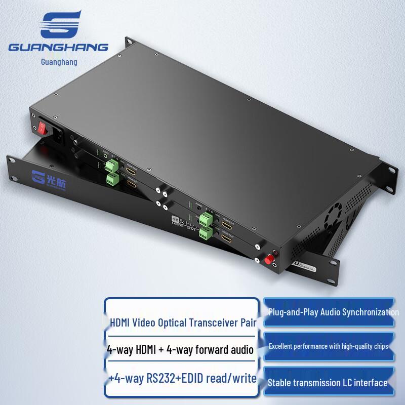 Guanghang HDMI Fiber Optic Extender & KVM Systems
