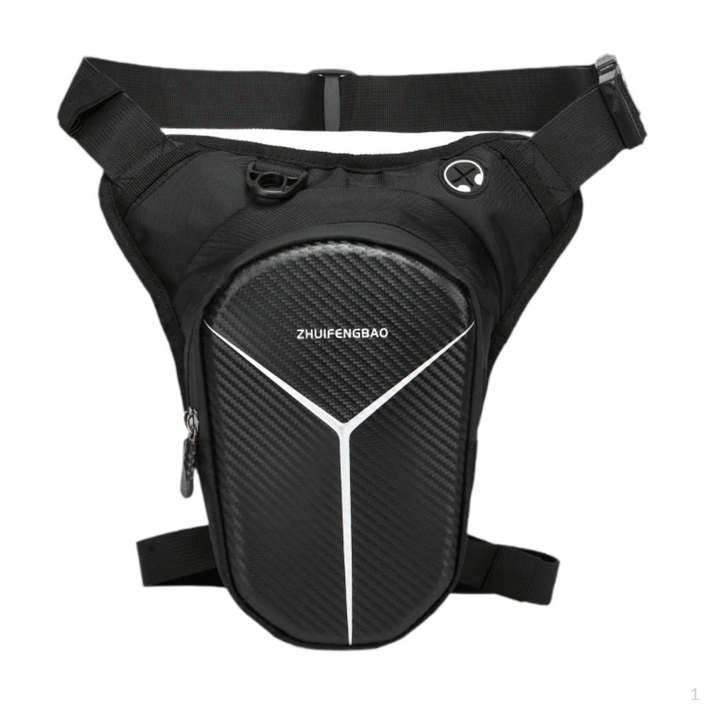 Motorcycle Leg Bag Drop Bags Gear Pouch Multi Pocket Phone Storage Waist Thigh Packs for