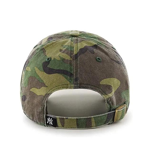 Berretto MLB Yankees Camo Bianco Logo Grande