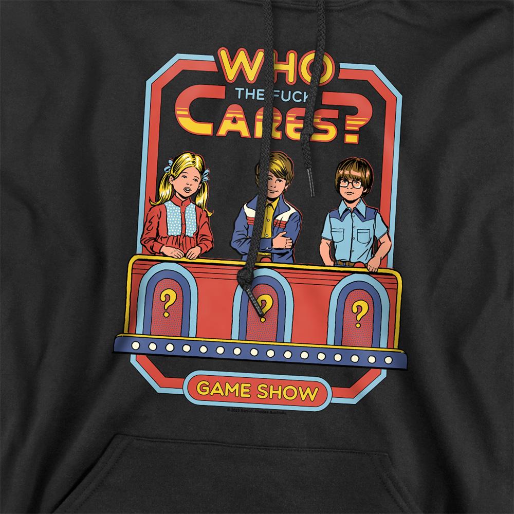 Steven Rhodes Unisex Adult Who Cares Hoodie