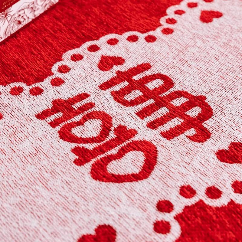 Chenille Red Sofa Cover Four Seasons Universal Full Cover Sofa Blanket Cover Anti-Cat Scratch Wedding Festive Sofa Cover
