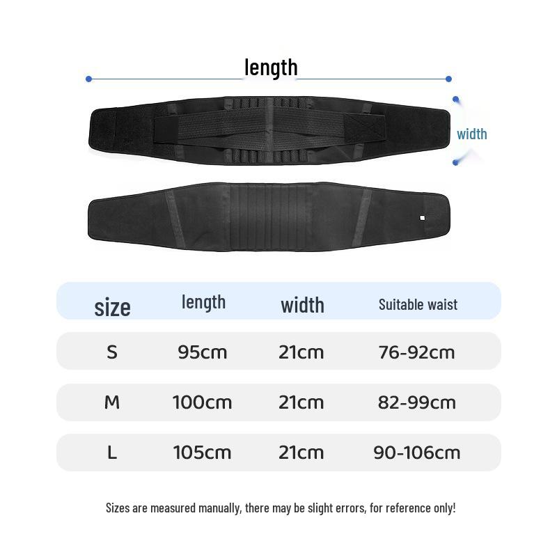 Unisex Fitness Taillenstützgürtel für Sport & Gewichtheben