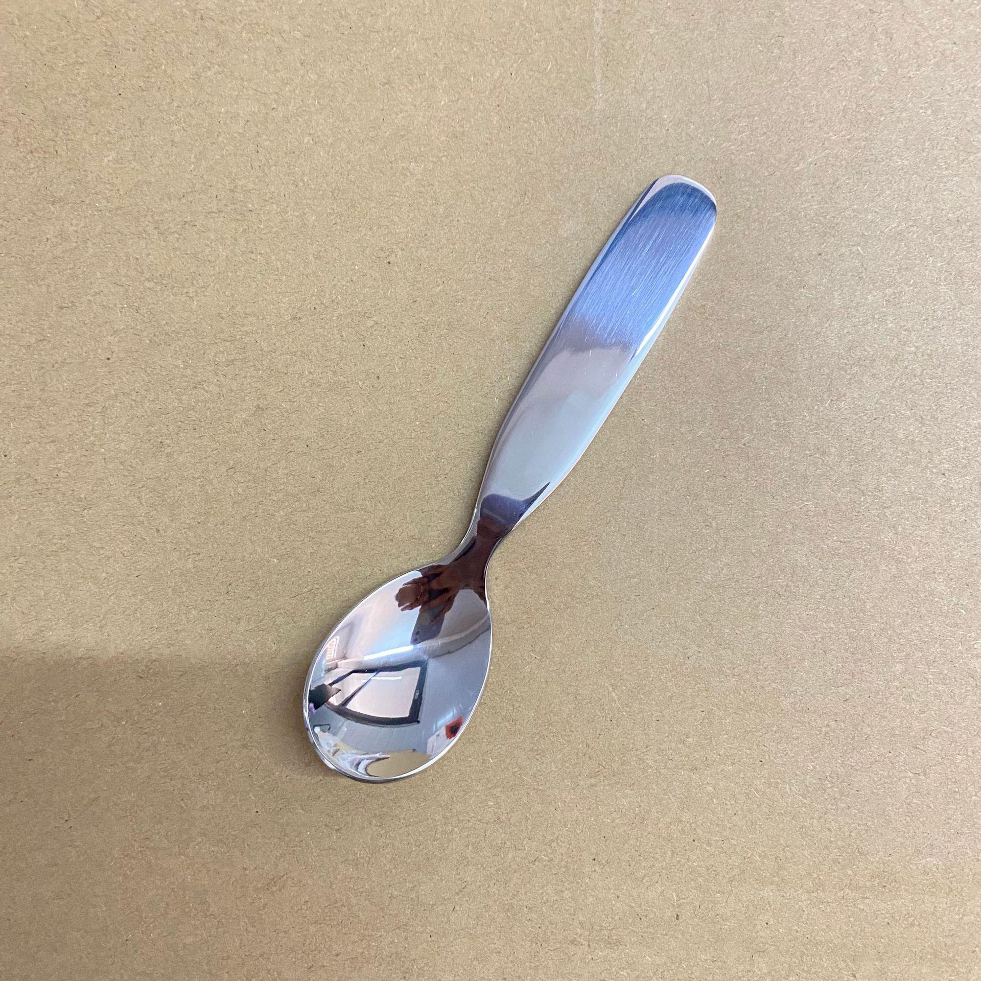 

Детский набор ложки и вилки 316 нержавеющая сталь столовые приборы противоударный детские обучающие кормление прикорм портативная вилка и ложка