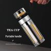 OLOEY Double-Layer Tea Infuser Glass Cup Set