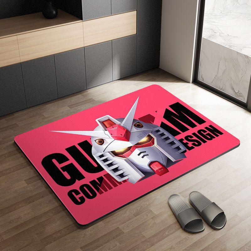Diatom Mud Floor Mat Bathroom Water Absorption Non-slip Quick-drying Door Mat Toilet Toilet Door Foot Mat