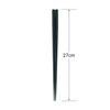 Akebono Sangyo Serving Made in Commercial and Firm Chopsticks Chopsticks, Black, 27cm, Bag, Japan, Product, Double-embossed Tips, Non-slip Grip,