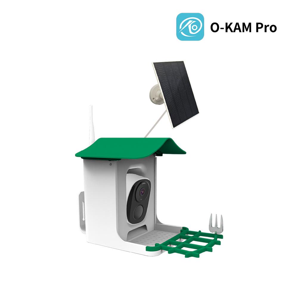 

Розумна годівниця для птахів на сонячній енергії з розпізнаванням птахів за допомогою ШІ та камерою