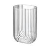 Transparent Plastic Flower Vase Heavy Duty Flower Holder Container Home Office Table Centerpiece Decorative Floral Plants Vase