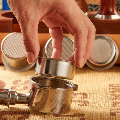51/54 mm sicherer Kaffeefilter, feinmaschiger, praktischer Edelstahlkorb