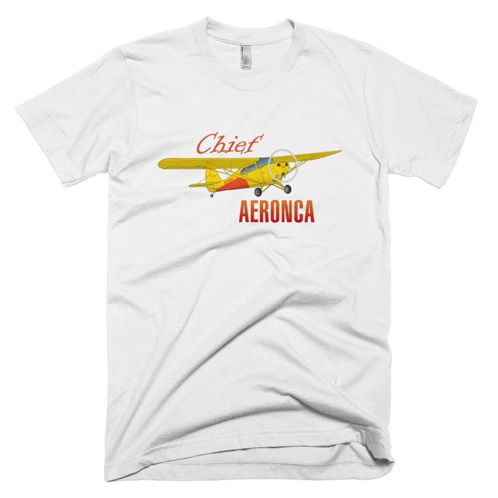 

Aeronca Chief (Yellow) Airplane T-shirt - Personalized with N# S
