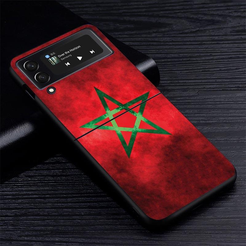 

Morocco Flag Z Flip 7 Phnoe Case For Samsung Z Flip 6 5 4 3 5G Galaxy ZFlip7 ZFlip4 ZFlip5 ZFlip6 ZFlip3 Phone Cover 4 Z Flip 7 Samsung Z Flip 4