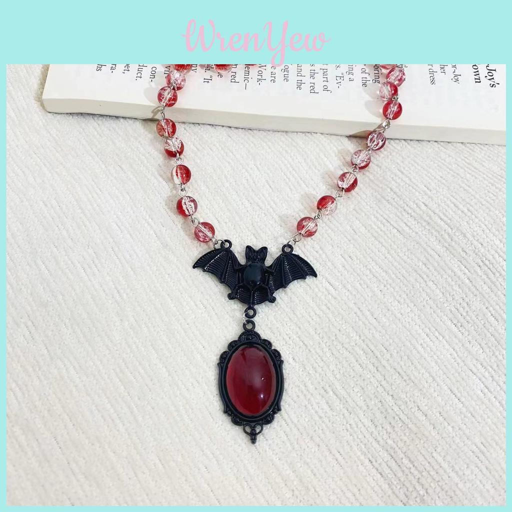 Gothic Spider Crystal Necklace With Geometric Skull Pendant For Halloween And Cosplay