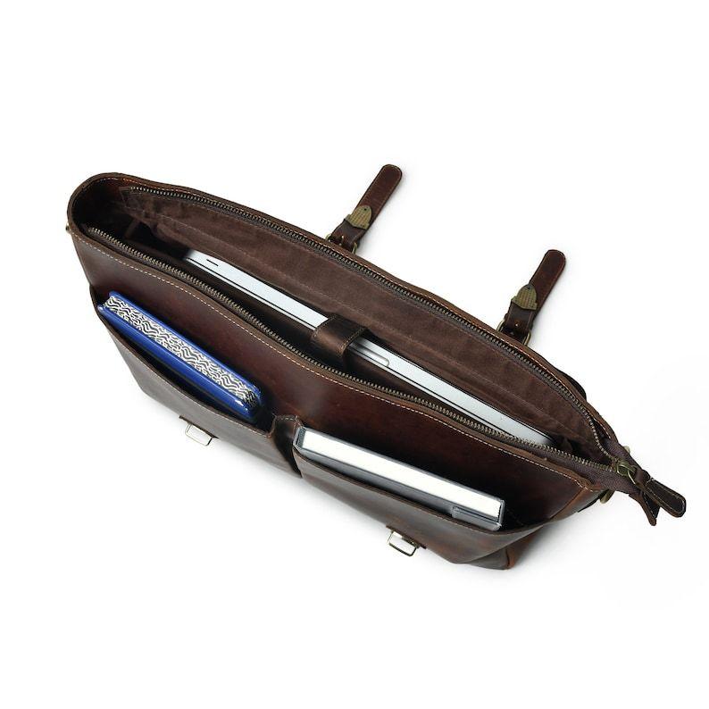 Leather Messenger Bag|Gifts For Men|Leather Laptop Bag|Crossbody Bag Men|Travel Bag|Leather Satchel Bag For Husband