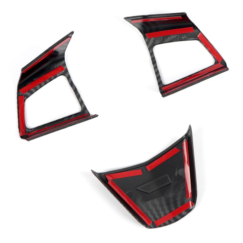 Pentru Cadillac CTS 2008 2009 2010 2011 2012 2013 Accesorii Auto Fibra de Carbon Aspect Lemn Volan Capac Decorativ Ornament Autocolant