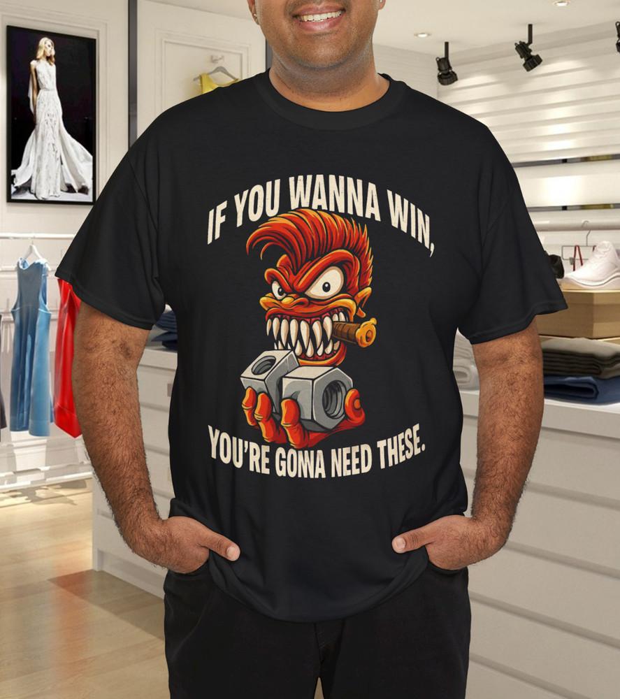 

Piranaz Racing T-Shirt Men NHRA Full Throttle Drag Car Motorsports Graphic XL