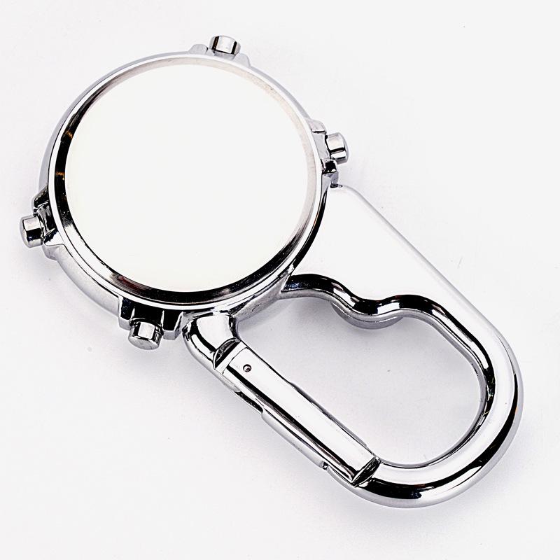 Multi-Function Outdoor Mountaineering Buckle Watch with Luminous Display and Alarm Clock