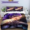 3pcs KPop Demon Hunters RUMI5 Design Cover Set - HD Printed Bedding with 1 Cover and 2 Pillowcases - Perfect for Home and Dorm Decor