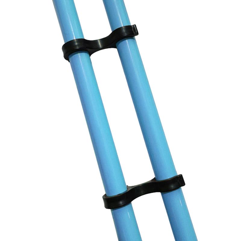 4Pcs 8Shape Trekking Pole Clips Strong ABS Quick Release Holders for Backpacks Hiking Accessories Lightweight Gear
