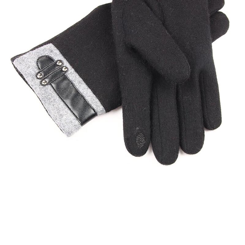 Hengyuanxiang Men's Wool Touchscreen Gloves