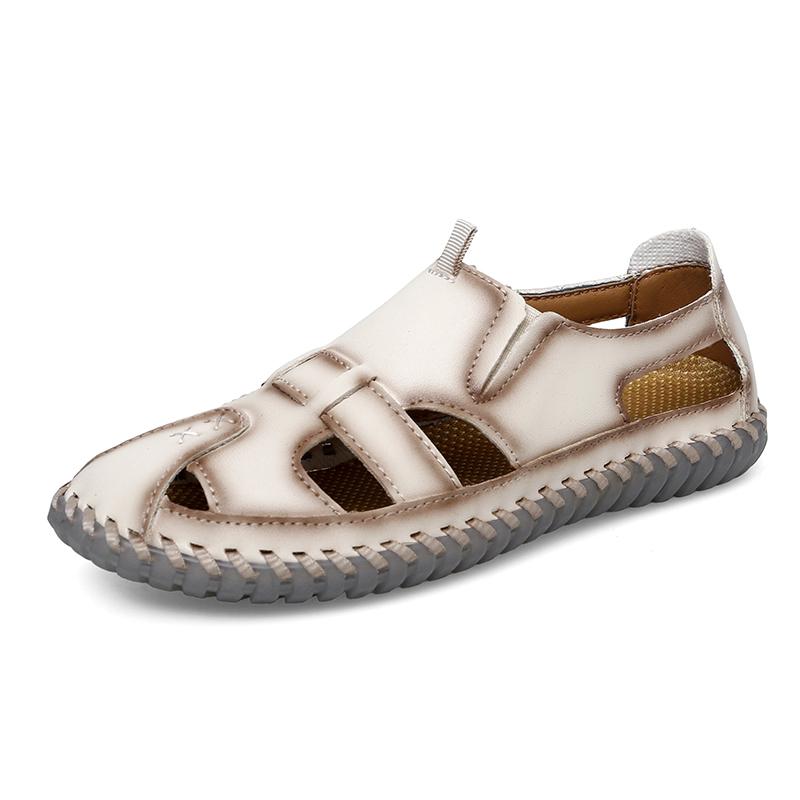 Women's Leather Sandals Casual Shoes Summer Beach Sandals