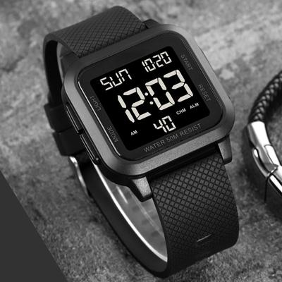 Sport Digital Watch Fashion Men's Watches LED Chronograph Date Countdown Electronic Wristwatch Waterproof Male Clock